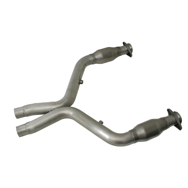 BBK 05-10 Mustang 4.6 Short Mid X Pipe With Catalytic Converters 2-3/4 For BBK Long Tube Headers-thumbmail-4