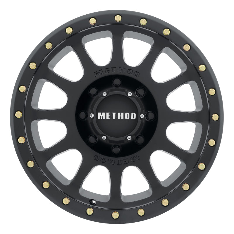 Method MR305 NV 16x8 0mm Offset 8x6.5 130.81mm CB Matte Black Wheel-thumbmail-2