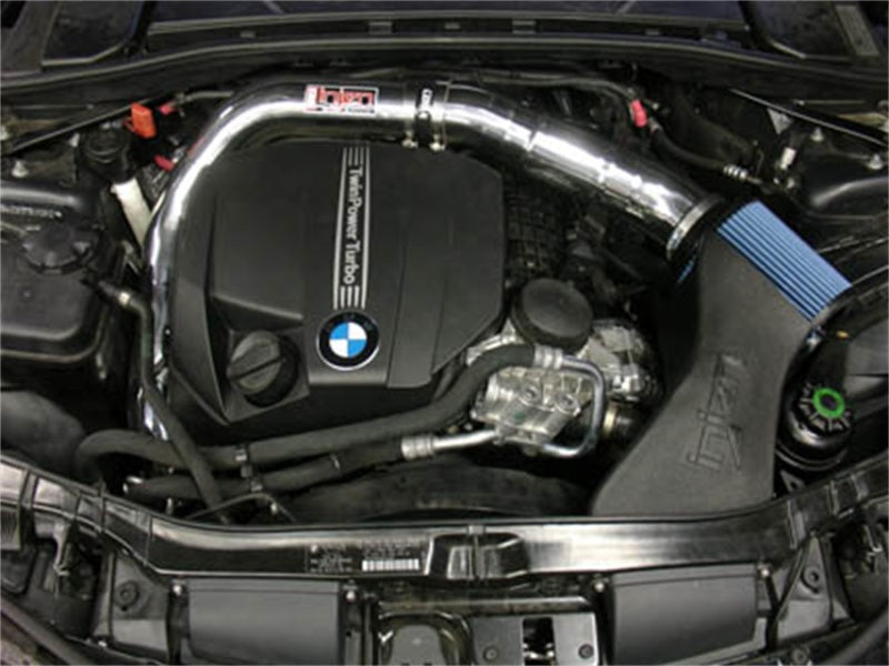 Injen 11 BMW E82 135i (N55) Turbo/E90 335i Polished Tuned Air Intake w/ MR Technology, Air Fusion-thumbmail-5