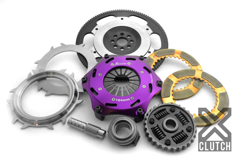 XClutch 02-06 Acura RSX Base 2.0L 7.25in Twin Sprung Ceramic Clutch Kit-thumbmail-1