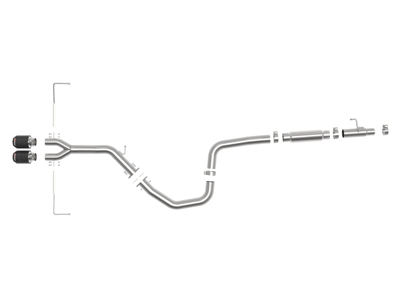 aFe Takeda Exhaust Cat-Back 19-20 Hyundai Veloster 304SS Carbon Fiber Dual Tips Exhaust-thumbmail-2