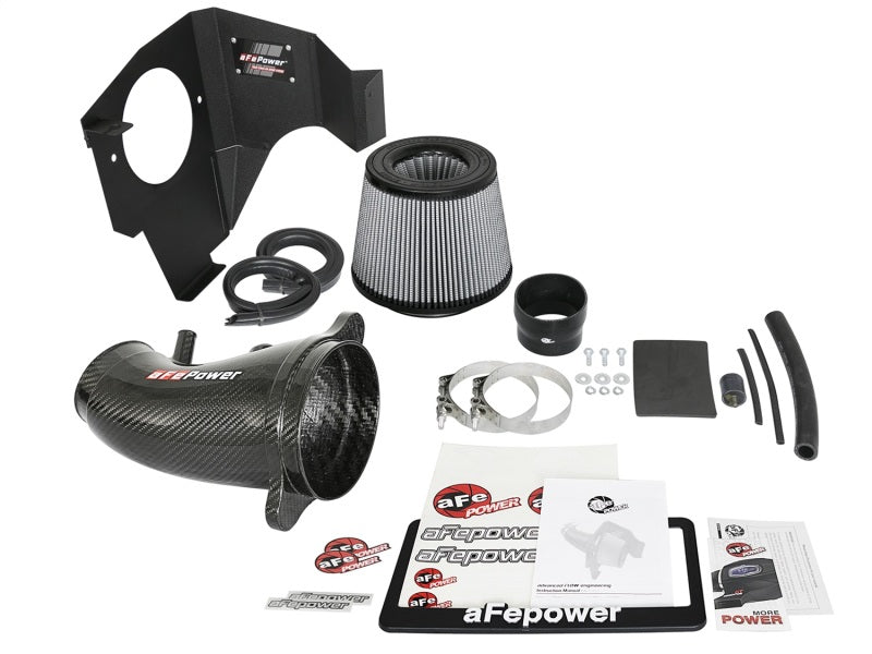 aFe POWER Magnum FORCE Carbon Fiber Stage 2 Pro Dry S CAIS - 11-18 Dodge Challenger/Charger V8-6.4L-thumbmail-4