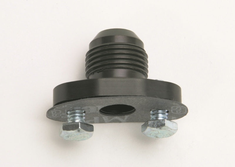 Russell Performance Oil Pan Flange. Adapts Male -10 AN to any oil pan (includes gaskets & bolts)-thumbmail-4