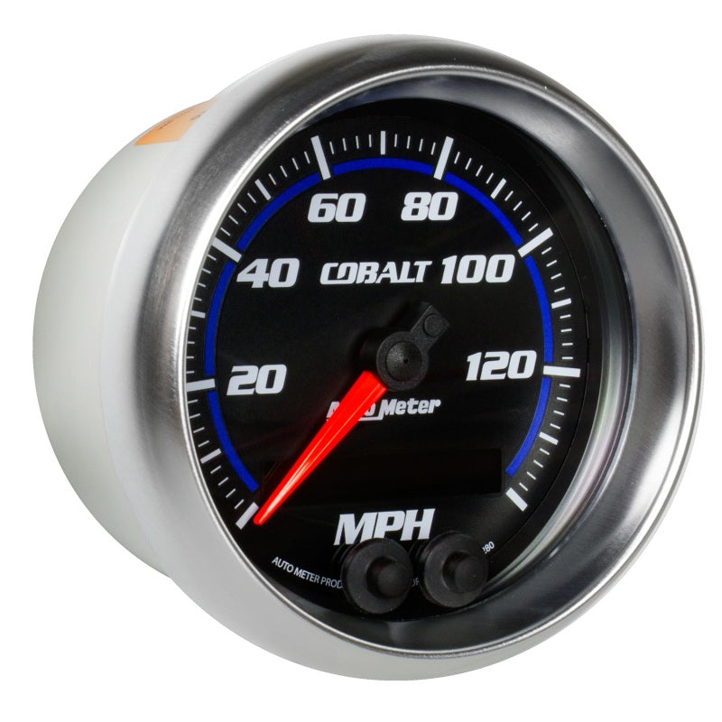Autometer Cobalt 3-3/8in 0-140MPH In-Dash Electronic GPS Programmable Speedometer-thumbmail-4