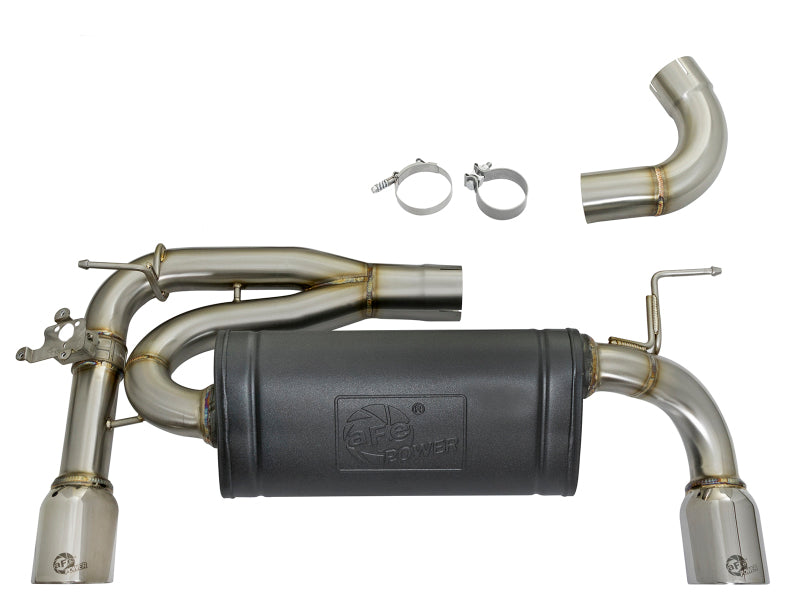 aFe MACHForce XP 16-17 BMW 340i/iX 440i/iX L6-3.0L (t) SS Axle-Back Exhaust w/Polished Tips-thumbmail-6