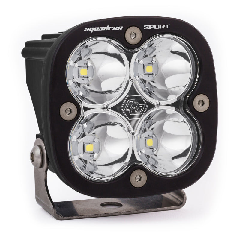 Baja Designs Squadron Sport Work/Scene Pattern Black LED Light Pod - Clear-thumbmail-1