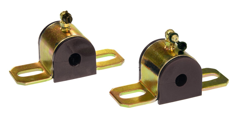 Prothane Universal 90 Deg Greasable Sway Bar Bushings - 1/2in - Type B Bracket - Black-thumbmail-1