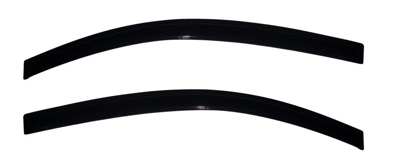 AVS 11-17 Fiat 500 Ventvisor Outside Mount Window Deflectors 2pc - Smoke-thumbmail-2