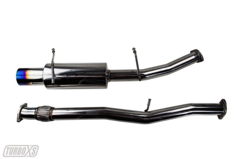 Turbo XS 02-07 WRX-STi Catback Exhaust Blued Tips-thumbmail-2