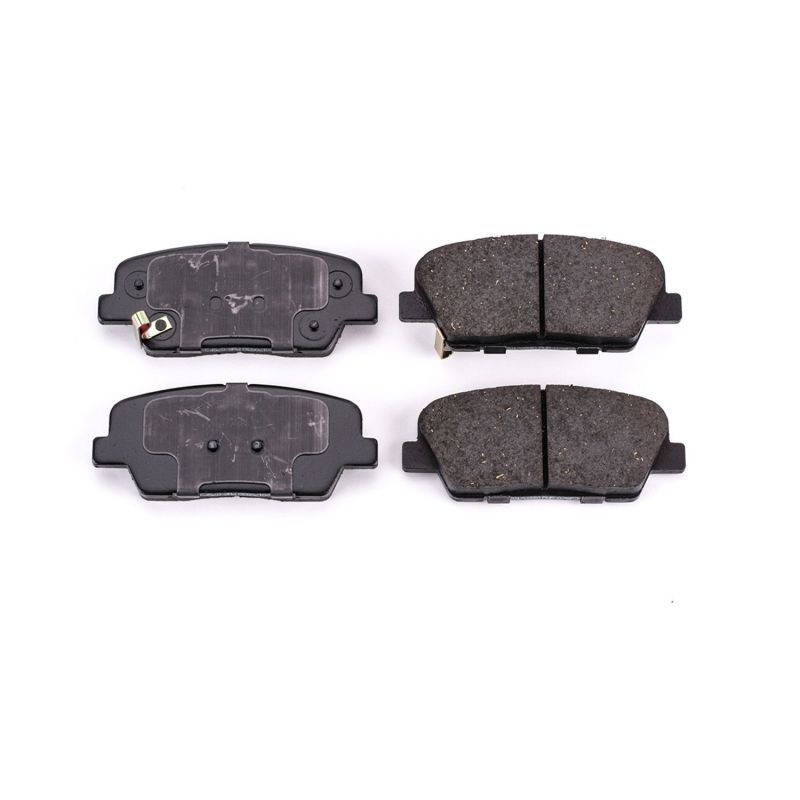 Power Stop 2010 Hyundai Genesis Rear Z16 Evolution Ceramic Brake Pads-thumbmail-1