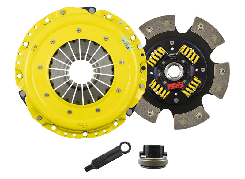 ACT 08-13 BMW 128i (E82/E88) L6-3.0L (N51/N52) HD/Race Sprung 6 Pad Clutch Kit-thumbmail-1
