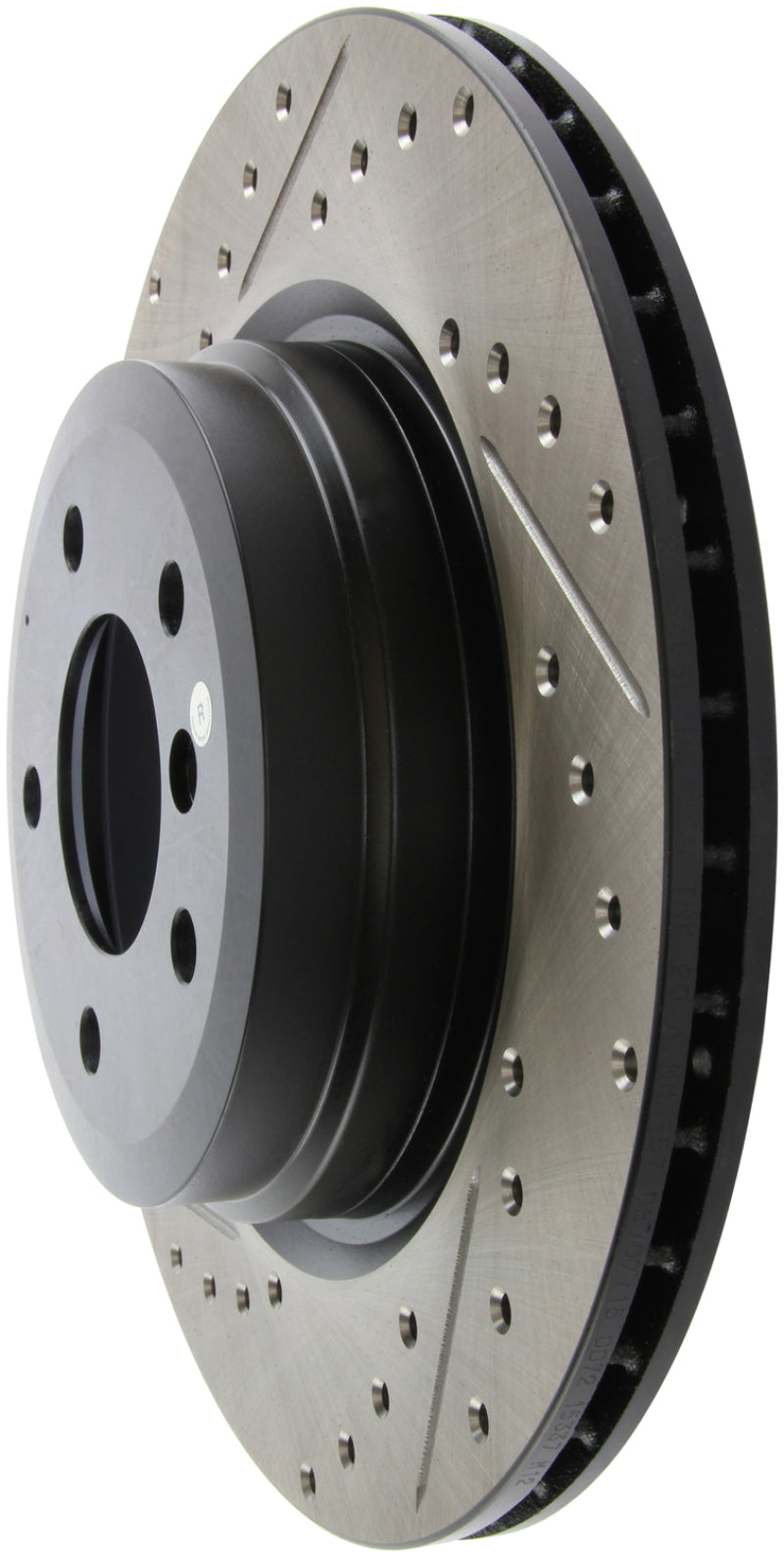 StopTech 06 BMW 330 / 07-09 BMW 335 Slotted & Drilled Right Rear Rotor-thumbmail-10