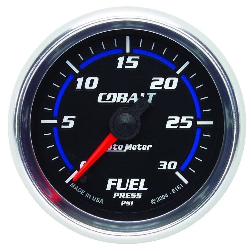 Autometer Cobalt 52mm 0-30 PSI Full Sweep Electronic Fuel Pressure Gauge-thumbmail-2