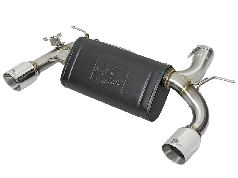 aFe MACHForce XP 16-17 BMW 340i/iX 440i/iX L6-3.0L (t) SS Axle-Back Exhaust w/Polished Tips-thumbmail-1