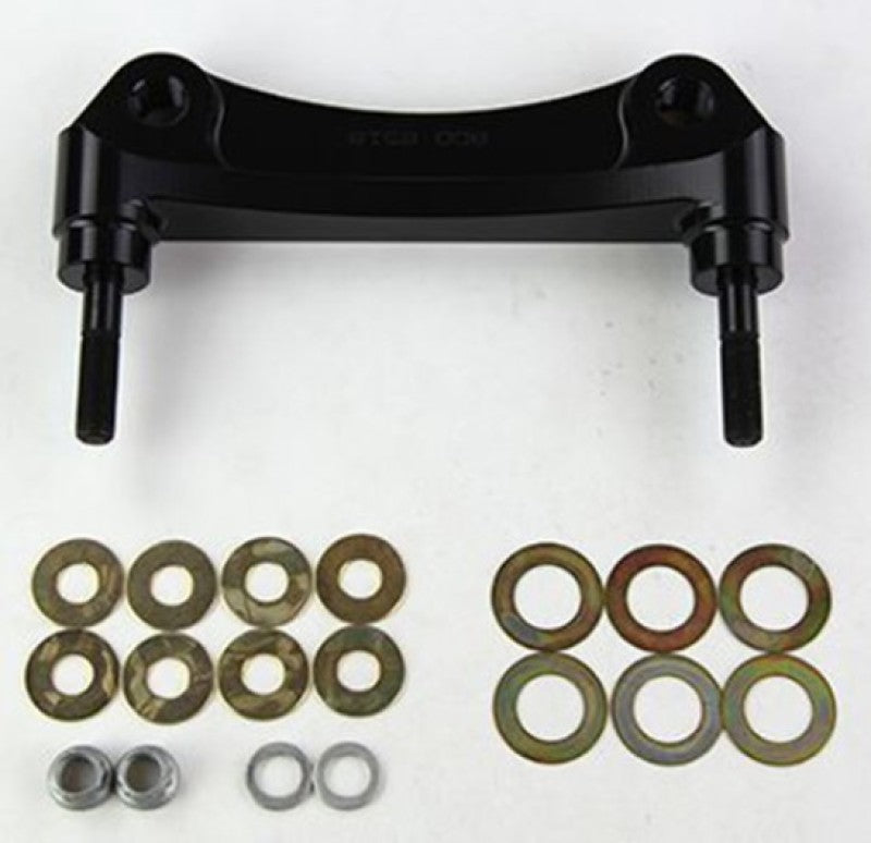 Wilwood Caliper Mounting Kits w/Bracket-SL6R 88-96 Vette 13in Rotor Front-thumbmail-1