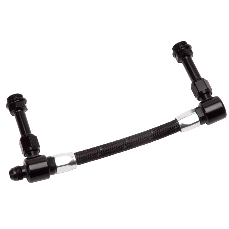 Russell Performance -8 AN to -8 AN ProClassic Holley 4150 Dual Inlet Carb Kit (Black/Silver)-thumbmail-10