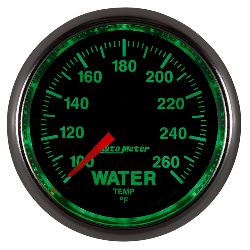 Autometer GS 100-260 degree Electronic Water Temperature Gauge-thumbmail-4