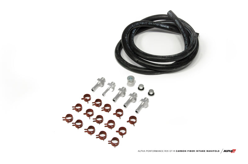 AMS Performance 2009+ Nissan GT-R Alpha Vacuum & Boost Fitting Kit for Carbon/Alum Intake Manifold-thumbmail-2