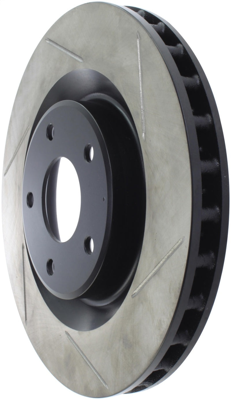 StopTech Power Slot 05-07 Cadillac XLR / 06-09 Chevy Corvette Front Left Slotted Rotors-thumbmail-4