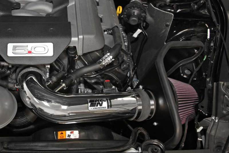 K&N 2015 Ford Mustang GT 5.0L V8 Typhoon Intake Kit-thumbmail-5