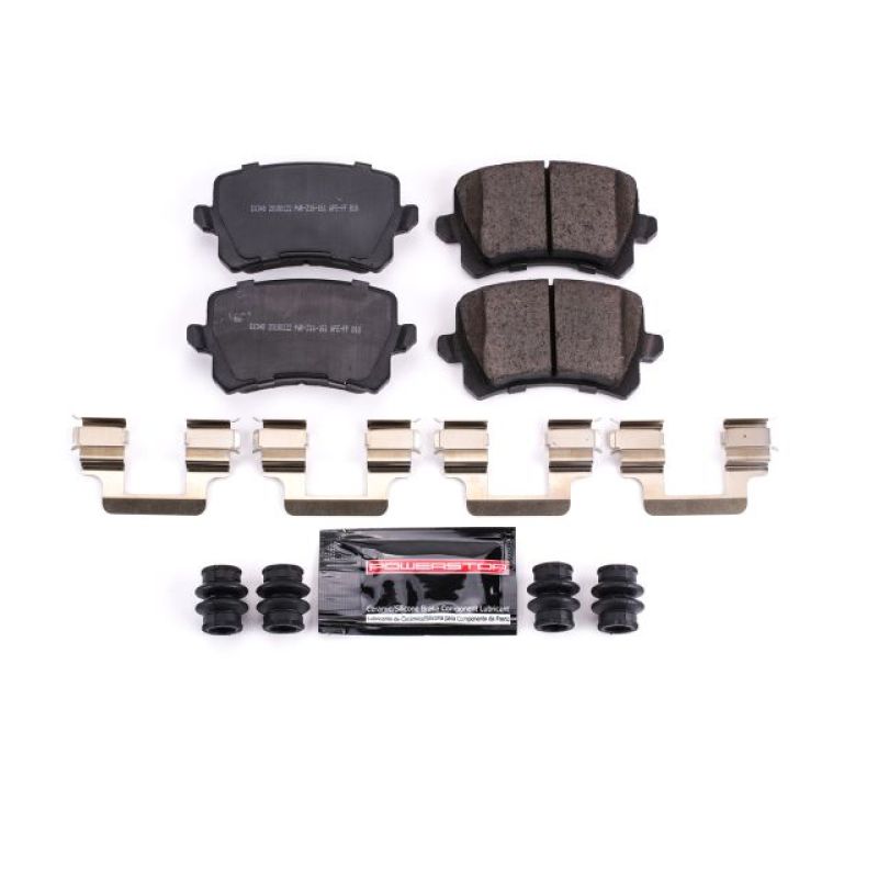 Power Stop 2015 Audi Q3 Rear Z23 Evolution Sport Brake Pads w/Hardware-thumbmail-2