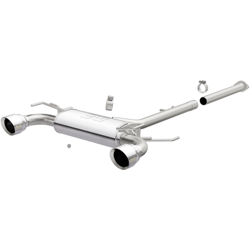 MagnaFlow Cat-Back 03-09 Nissan 350Z Street SS 2.5in Dual Split Rear Exit Polished 4.5in Tips-thumbmail-2