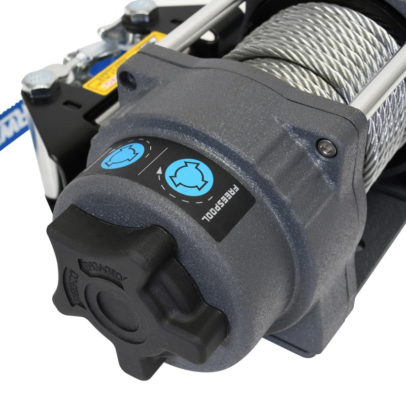 Superwinch 2500 LBS 12V DC 3/16in x 40ft Steel Rope Terra 2500 Winch - Gray Wrinkle-thumbmail-8