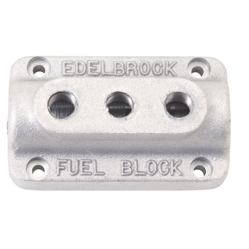 Edelbrock Fuel Block Triple As Cast-thumbmail-3