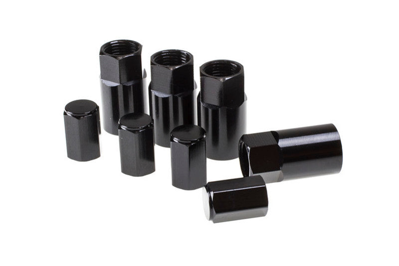 Wheel Mate Aluminum TPMS Valve Stem Cover - Black Anodize-thumbmail-1