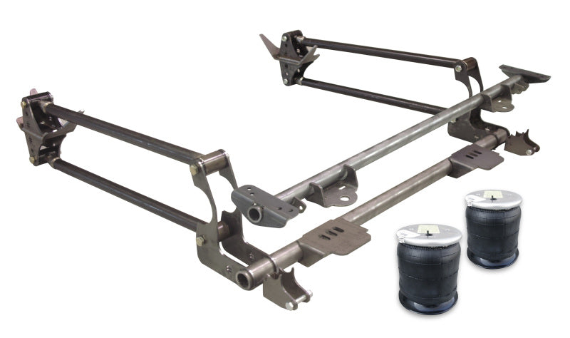 Ridetech Parallel 4-Link System Weld-in 4 Link Kit for 3/4 and 1 Ton Trucks Black Powdercoat-thumbmail-2