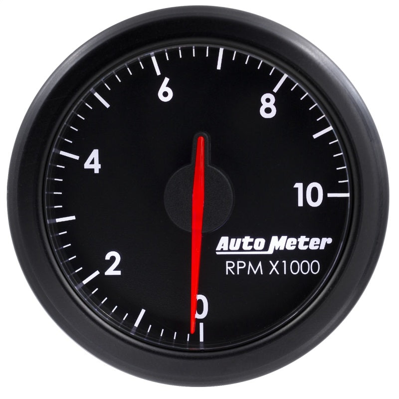 Autometer Airdrive 2-1/6in Tachometer Gauge 0-10K RMP - Black-thumbmail-4
