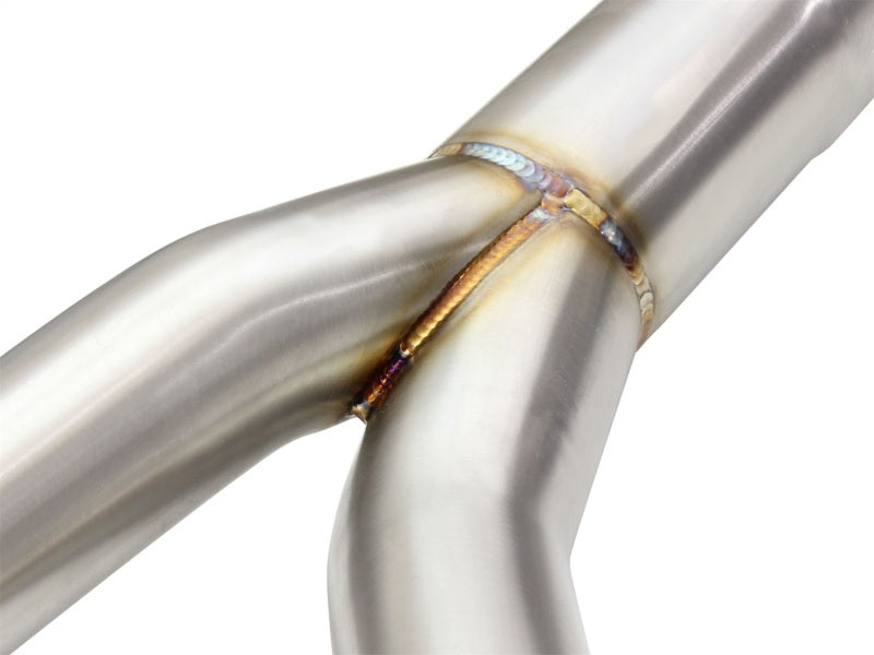 aFe MACHForce XP SS-304 Black Tip 3.0in-2.5in Dia Cat Back Exhaust 11-13 BMW 335i (E90/E92) 3.0L-thumbmail-3