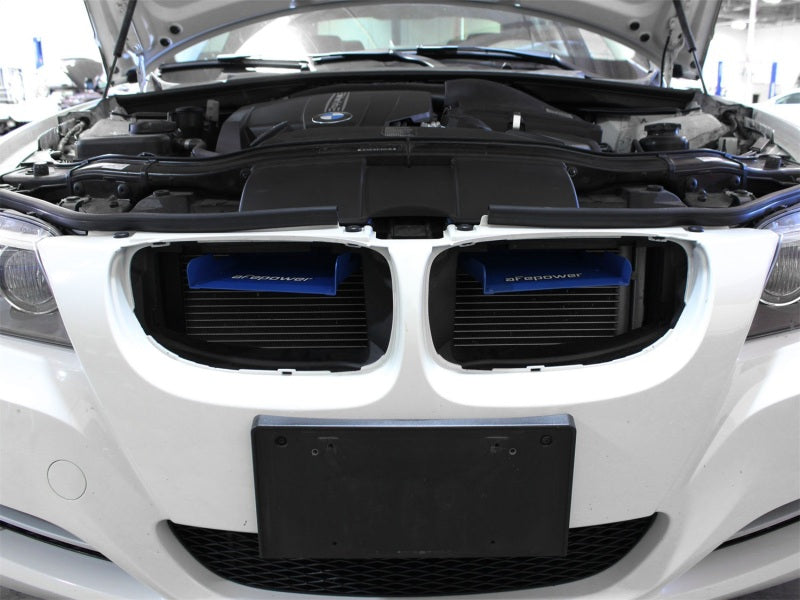 aFe MagnumFORCE Intakes Scoops AIS BMW 335i (E90/92/93) 07-13 L6-3.0L (Blue)-thumbmail-2