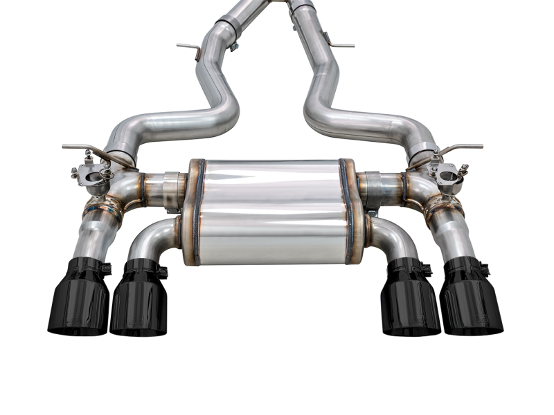 AWE Tuning BMW F8X M3/M4 Track Edition Catback Exhaust - Diamond Black Tips-thumbmail-12