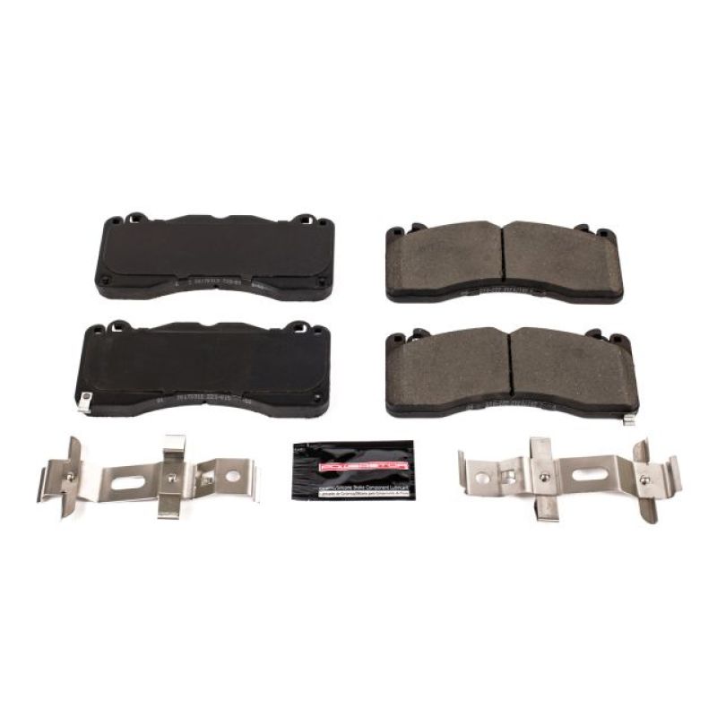 Power Stop 15-19 Ford Mustang Front Z23 Evolution Sport Brake Pads w/Hardware-thumbmail-2