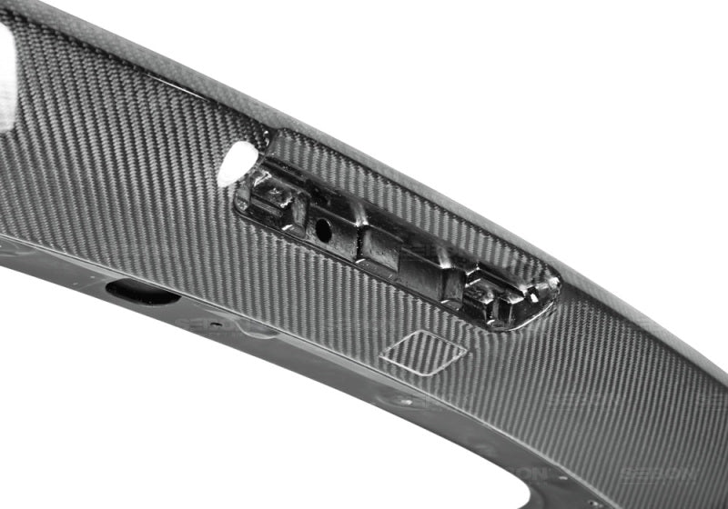 Seibon 08-10 Subaru WRX/STi Hatchback OEM-style Carbon Fiber Rear Spoiler w/ LED Cutout-thumbmail-3