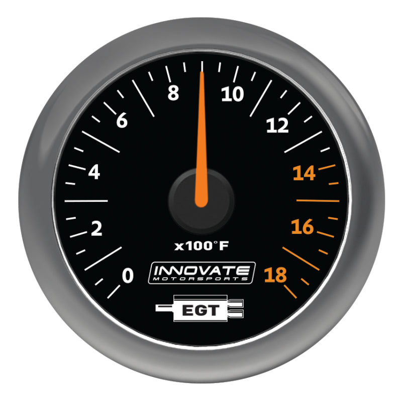Innovate MTX Analog Exhaust Gas Temperature Gauge Kit - Black Dial-thumbmail-1