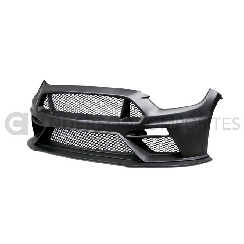 Anderson Composites 15-17 Ford Mustang Type-TT Front Bumper Fiberglass-thumbmail-2
