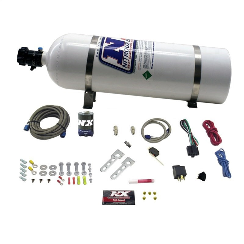 Nitrous Express Diesel Stacker 2 Nitrous Kit w/15lb Bottle-thumbmail-2
