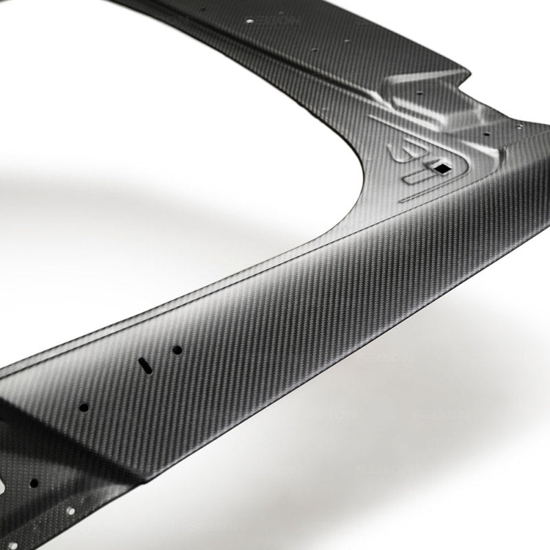 Seibon 2017+ Honda Civic Type R Hatchback OEM Dry Carbon Fiber Trunk Lid-thumbmail-4