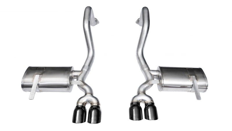 Corsa 97-04 Chevrolet Corvette C5 Z06 5.7L V8 Xtreme Axle-Back Exhaust w/ Black Tips-thumbmail-2