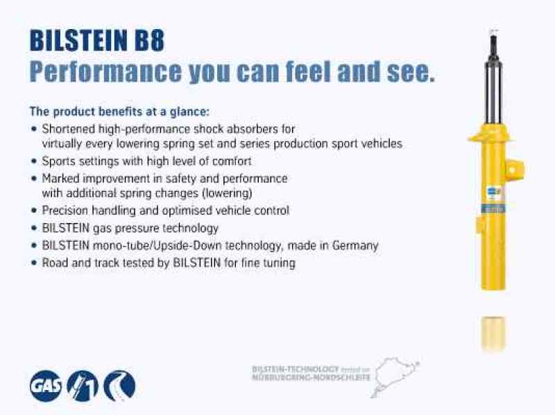Bilstein B8 2006 Porsche 911 Carrera 4 Front Left Suspension Strut Assembly-thumbmail-2
