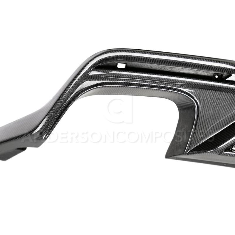 Anderson Composites 2020 Ford Mustang/Shelby GT500 Carbon Fiber Rear Diffuser-thumbmail-6