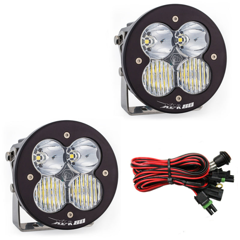 Baja Designs XL R 80 Series Driving Combo Pattern Pair LED Light Pods-thumbmail-1