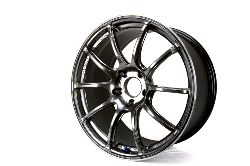 Advan RZII 17x7.0 +42 4-100 Racing Hyper Black Wheel-thumbmail-2