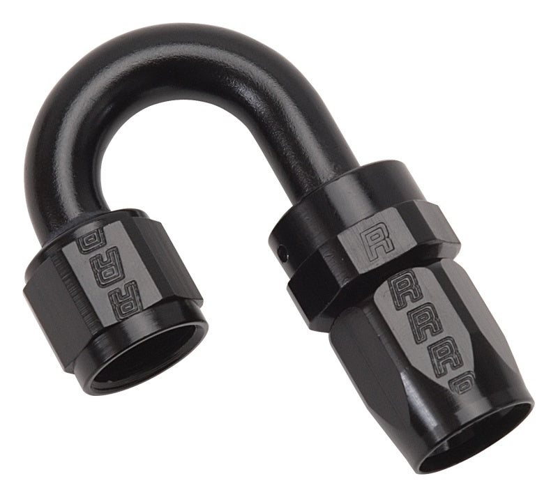 Russell Performance -10 AN Black 180 Degree Full Flow Swivel Hose End-thumbmail-3