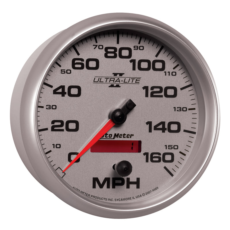 Autometer Ultra-Lite II 5 Inch 160 MPH FSE Programmable Speedometer-thumbmail-3