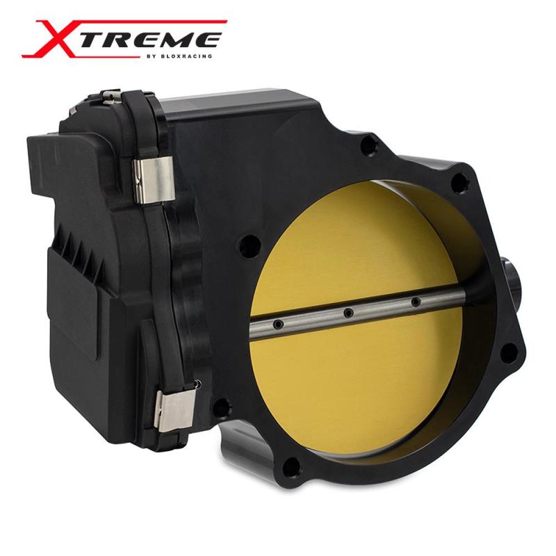 BLOX Racing 2015+ Dodge Hellcat / Jeep Trackhawk 6.2L 105mm Electronic Billet Throttle Body - Black-thumbmail-4