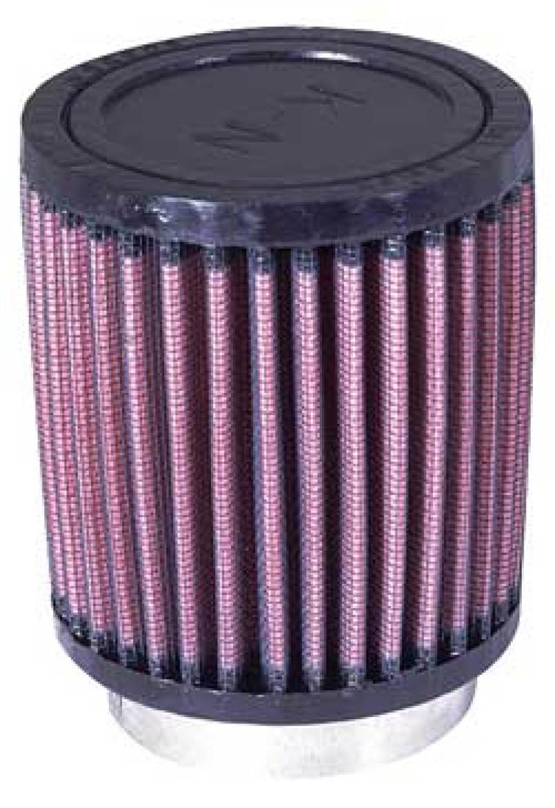 K&N Filter Universal Rubber Filter 2 1/4 inch Flange 3 1/2 inch OD 4 inch Height-thumbmail-1