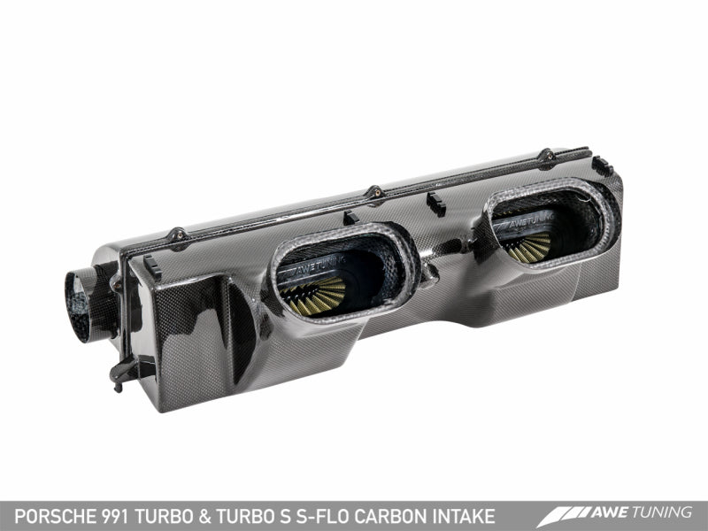 AWE Tuning Porsche 991 (991.2) Turbo and Turbo S S-FLO Carbon Intake-thumbmail-12